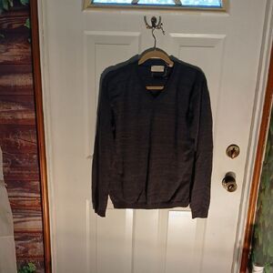 Weatherproof Men's V-Neck Sweater - Dark Gray RL63